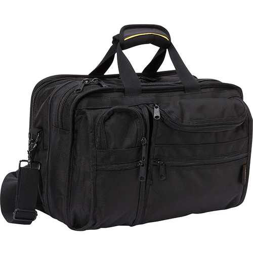 A. Saks BC-4X Ballistic Nylon Expandable Organizer With Laptop Compart