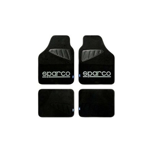 Car Floor Mat Set Sparco Universal Black/Grey (4 pcs)