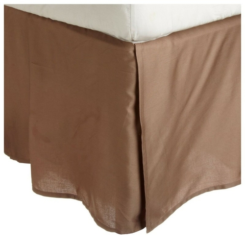 Impressions 300QNBS SLTP 300 Queen Bed Skirt, Egyptian Cotton Soli