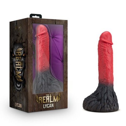 Blush The Realm Lycan 10.5 in. Silicone Lock On Fantasy Werewolf Dildo