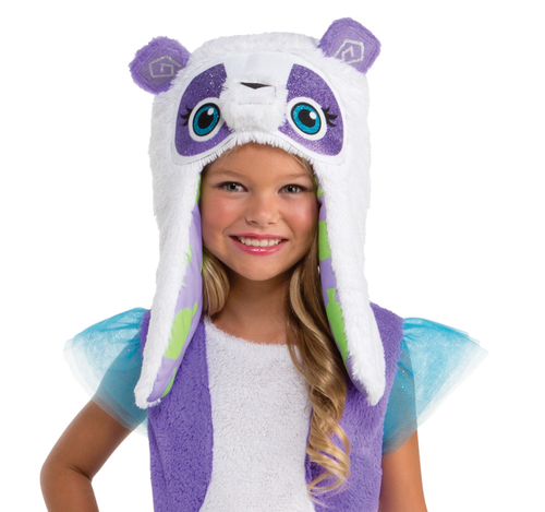 Child Animal Jams Fancy Panda Hoodie, One Size