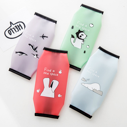 Candy Color Stationery Pencil Bag School Office