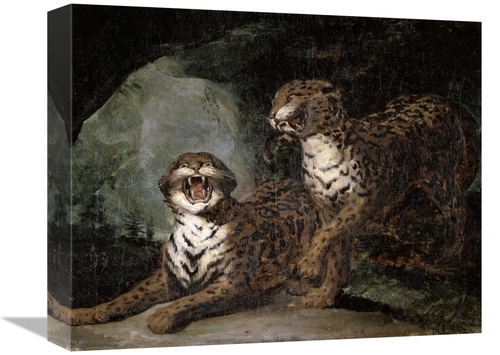 Global Gallery GCS-277681-16-142 16 in. Two Leopards Art Print - Theod