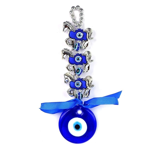 3 Horse Evil Eye Hanging for Home