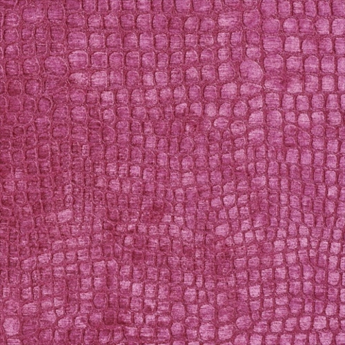 Designer Fabrics K0151H 54 in. Wide Fuchsia Purple Pink Textured Allig