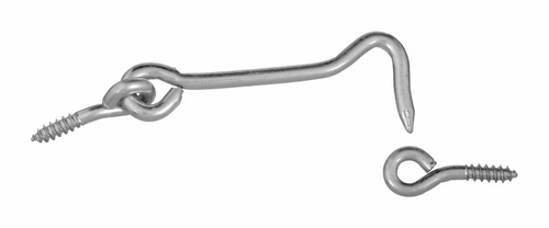National Manufacturing Sales 5706767 3 in. Steel Hook & Eyes, Zinc