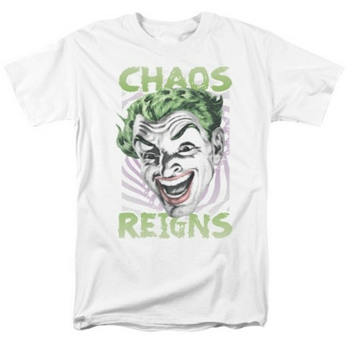 Trevco Batman Classic Tv-Chaos Reigns - Short Sleeve Adult 18-1 Tee - 