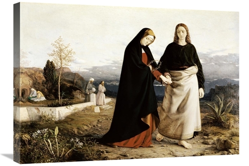 Global Gallery GCS-277453-30-142 30 in. John Leading Mary From the Tom