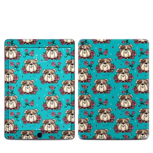 DecalGirl IPDP9-DOGROSE Apple iPad Pro 9.7 in. Skin - Bulldogs & Roses