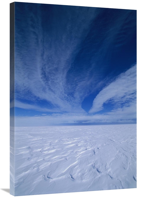 Global Gallery GCS-453530-2436-142 24 x 36 in. Cirrus Clouds Above Icy