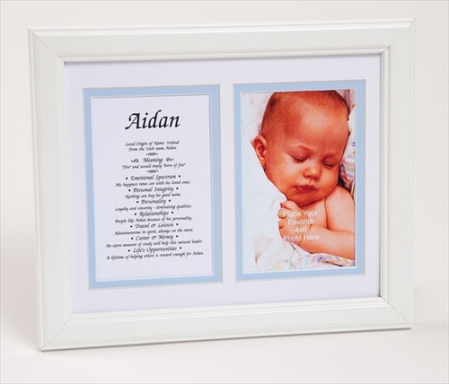 Townsend FN04Salvador Personalized First Name Baby Boy & Meaning Print