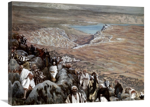 Global Gallery GCS-280454-30-142 30 in. People Seek Christ to Make Him