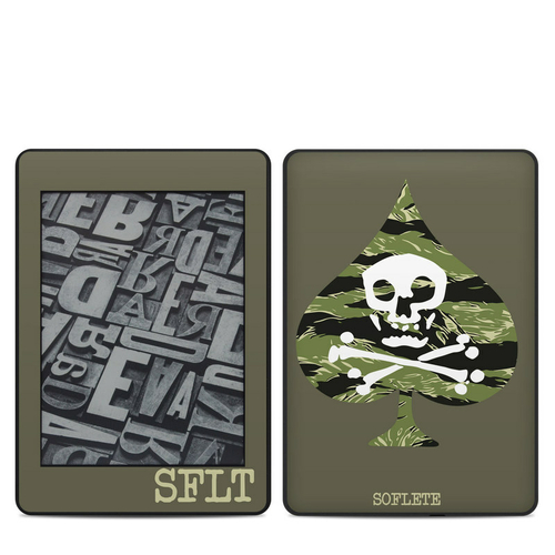 DecalGirl AKP18-SFLT-TSLOGO Amazon Kindle Paperwhite 2018 Skin - Sofle