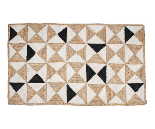 Cotton Jute Braided Rug Prism X Large 150 X 240 Cm