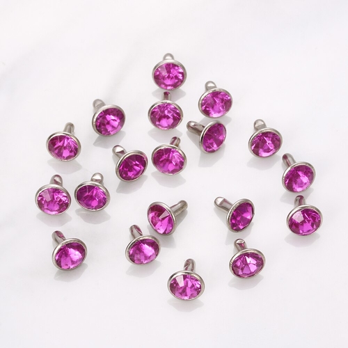 40pcs  Garment Sewing Glass Drill Nail Button