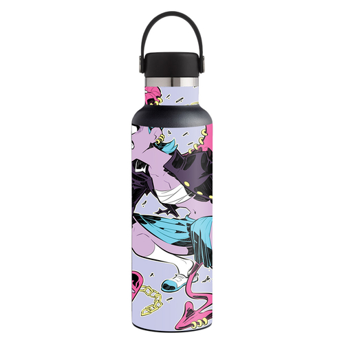 MightySkins HFST21-Demon Chick Skin for Hydro Flask 21 oz Standard Mou