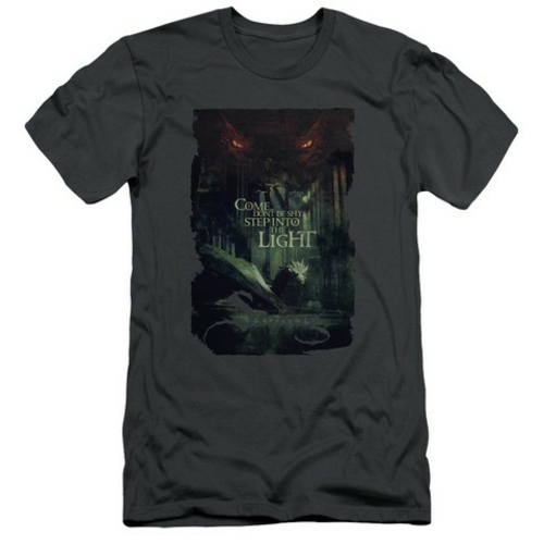 Trevco Hobbit-Taunt Short Sleeve Adult 30-1 Tee- Charcoal - XL