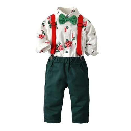 Fashion Toddler Baby Boys Gentleman Clothes Bow