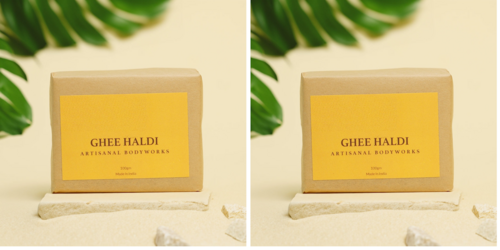 Ghee And Haldi Bathing Bar Pack of 2