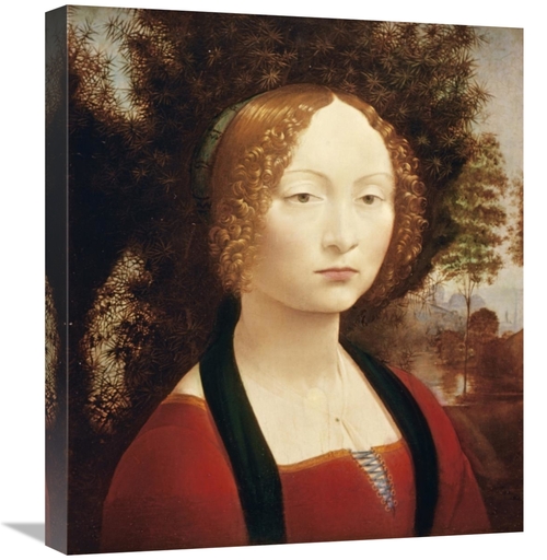 Global Gallery GCS-277242-22-142 22 in. Ginevra De Benci Art Print - L