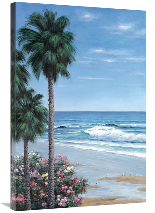 Global Gallery GCS-128571-2436-142 24 x 36 in. Beach Place Art Print -