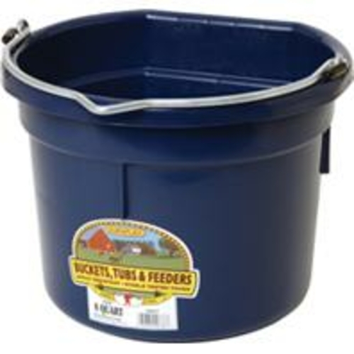 MILLER MFG CO INC P-P8FBNAVY Little Giant Plastic Flat Back Bucket  Na