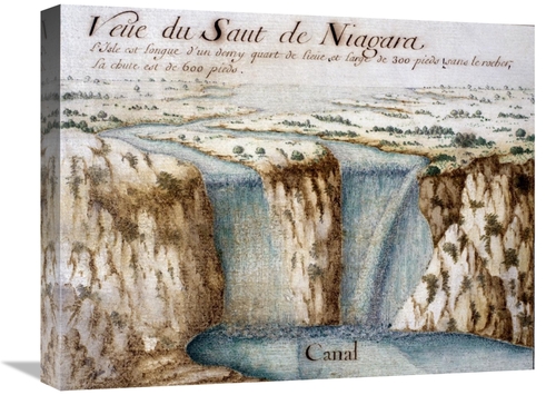 Global Gallery GCS-281011-22-142 22 in. Niagara Falls Art Print - Unkn