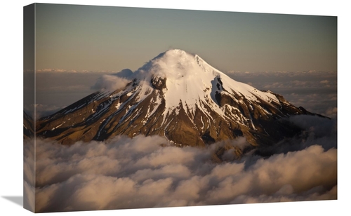 Global Gallery GCS-397794-1624-142 16 x 24 in. Mount Taranaki Showing 