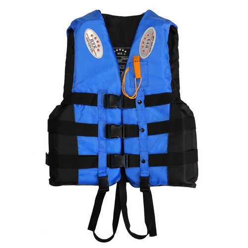 Life Jacket Vest with Whistle Size XXL Blue Color