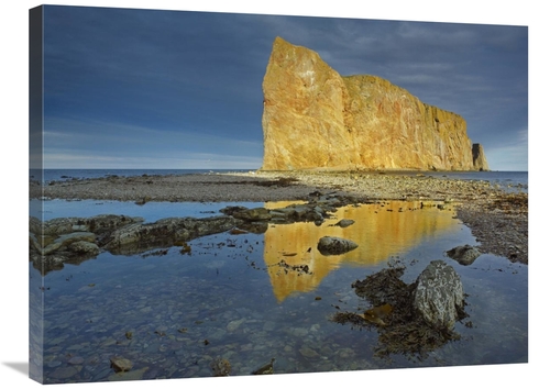 Global Gallery GCS-396631-2432-142 24 x 32 in. Coastline & Perce Rock&