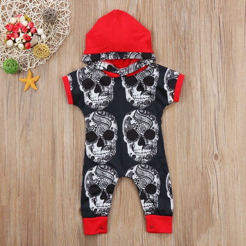 Toddler Kids Baby Boys Outfits One-pieces Hooded