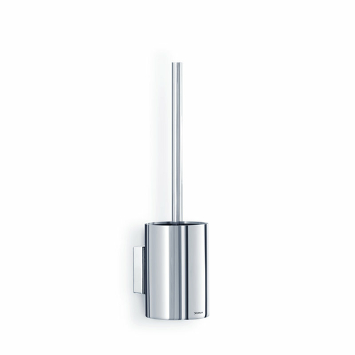 Blomus 68834 Polished Stainless Steel Toilet Brush with Wall Mount - S