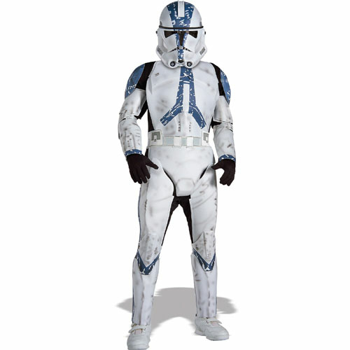 Rubies Costume Co 21069 Star Wars Clone Trooper Deluxe Child Costume S