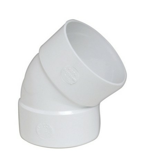 Plastic Trends P502 1-8 Bend 3 x 3 in. Hub