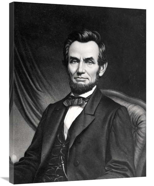 Global Gallery GCS-283008-36-142 36 in. Abraham Lincoln Art Print - Un