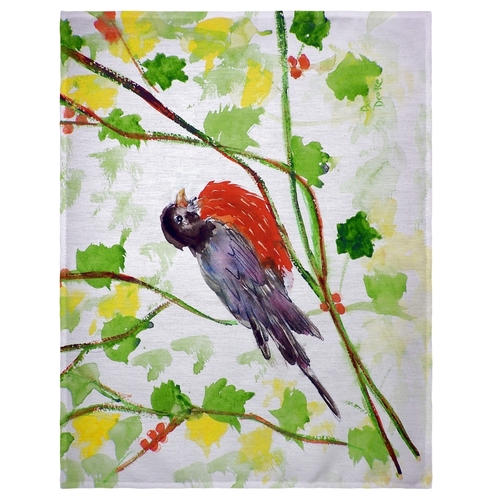 Betsy Drake PM164 14 x 18 in. Robin Place Mat - Set of 4
