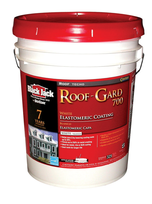 Gardner-Gibson 5527-1-30 4.75 gal Black Jack Elastomeric Roof Coating&