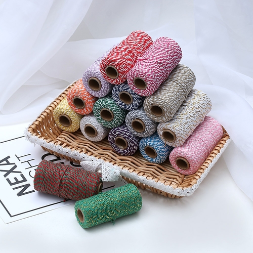 100meters/roll 2ply Bakers Twine String Cotton