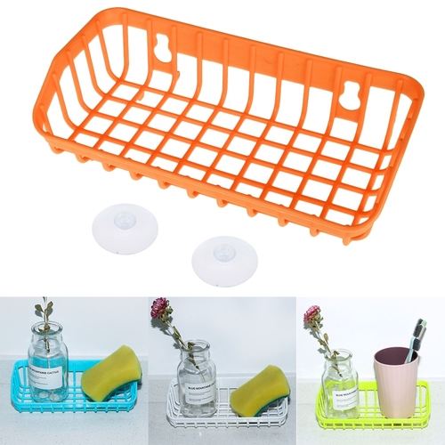 Multifunctional Suction Sink Organizer Shelf