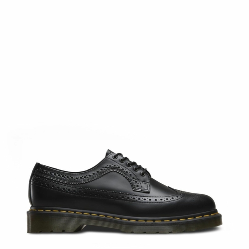 Black Dr Martens DM22210001_3989YEL-STITCH_BLACK