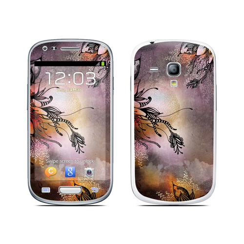 DecalGirl SG3M-PURRAIN Samsung Galaxy S III Mini Skin - Purple Rain