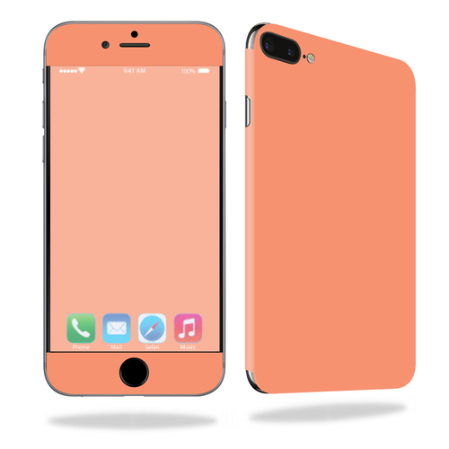 MightySkins APIPH7PL-Solid Peach Skin for Apple iPhone 7 Plus - Solid 