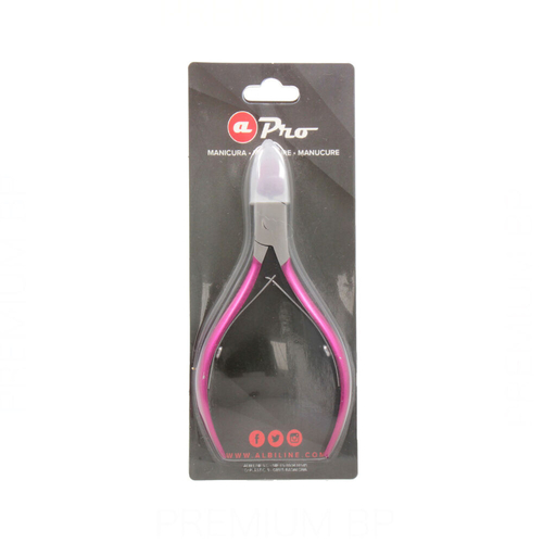 Nail clippers Albi Pro 7203/10 Fuchsia (10 cm)