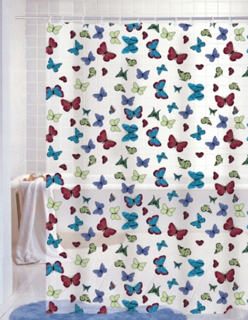 Kashi Home SC039773 Carli PEVA Shower Curtain 70 x 72 in.