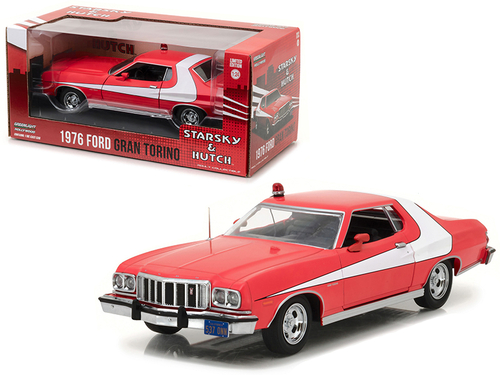 1976 Ford Gran Torino Red \Starsky and Hutch\" (1975-1979) TV Series