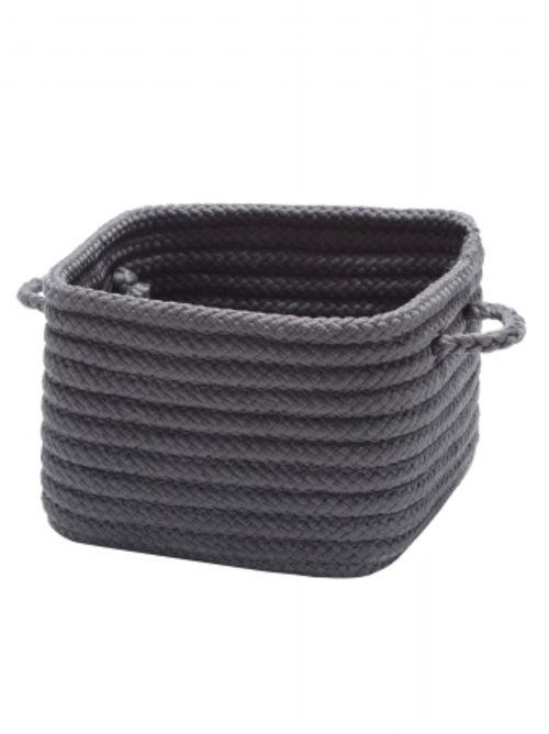 Simply Home Shelf Square Bskt 12x12x9 Gray