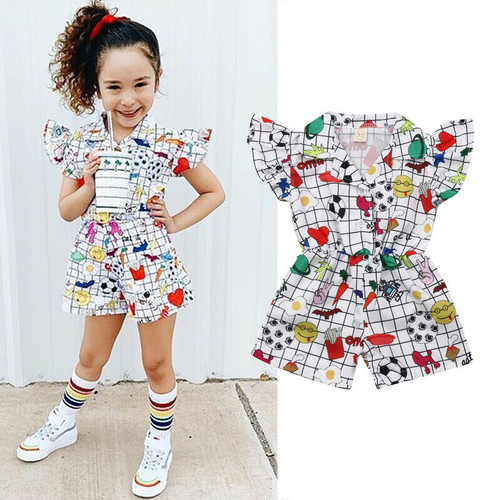 2019 Fashion Toddler Infant Baby Girl Romper