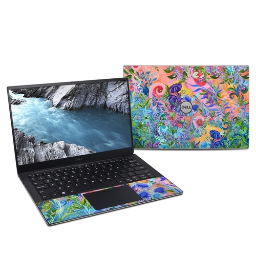 DecalGirl DX1380-FANTGARD Dell XPS 13 9380 Skin - Fantasy Garden