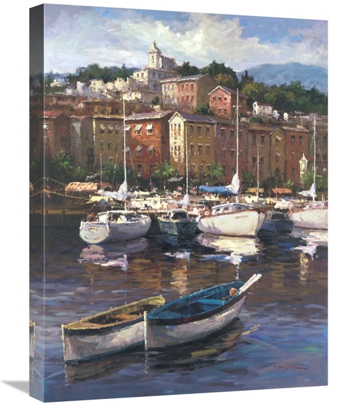 Global Gallery GCS-115989-1824-142 18 x 24 in. Bayside Harbor II Art P