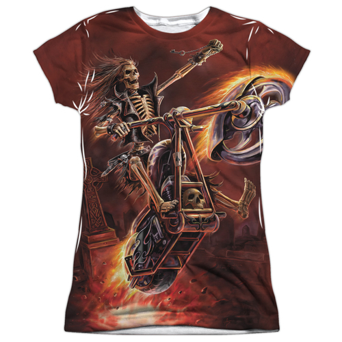 Trevco AS115-JSPP-2 Anne Stokes & Hellrider-Short Sleeve Junior Poly C